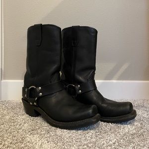 Durango Women’s Black  10” Harness Boot Square Toe